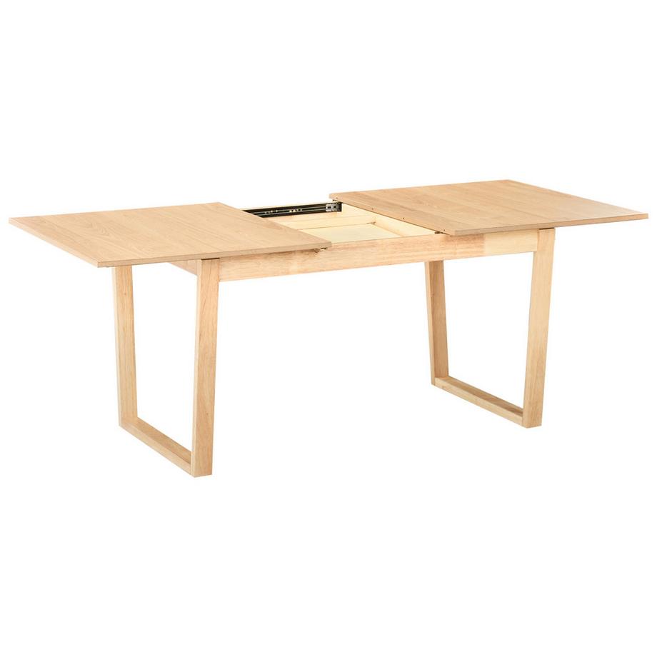 Beliani Tavolo da pranzo estensibile en Fibra a media densità (MDF) Rustico CAMDEN  