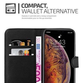 Cadorabo  Housse compatible avec Apple iPhone XS MAX - Coque de protection avec fermeture magnétique, fonction de support et compartiment pour carte 