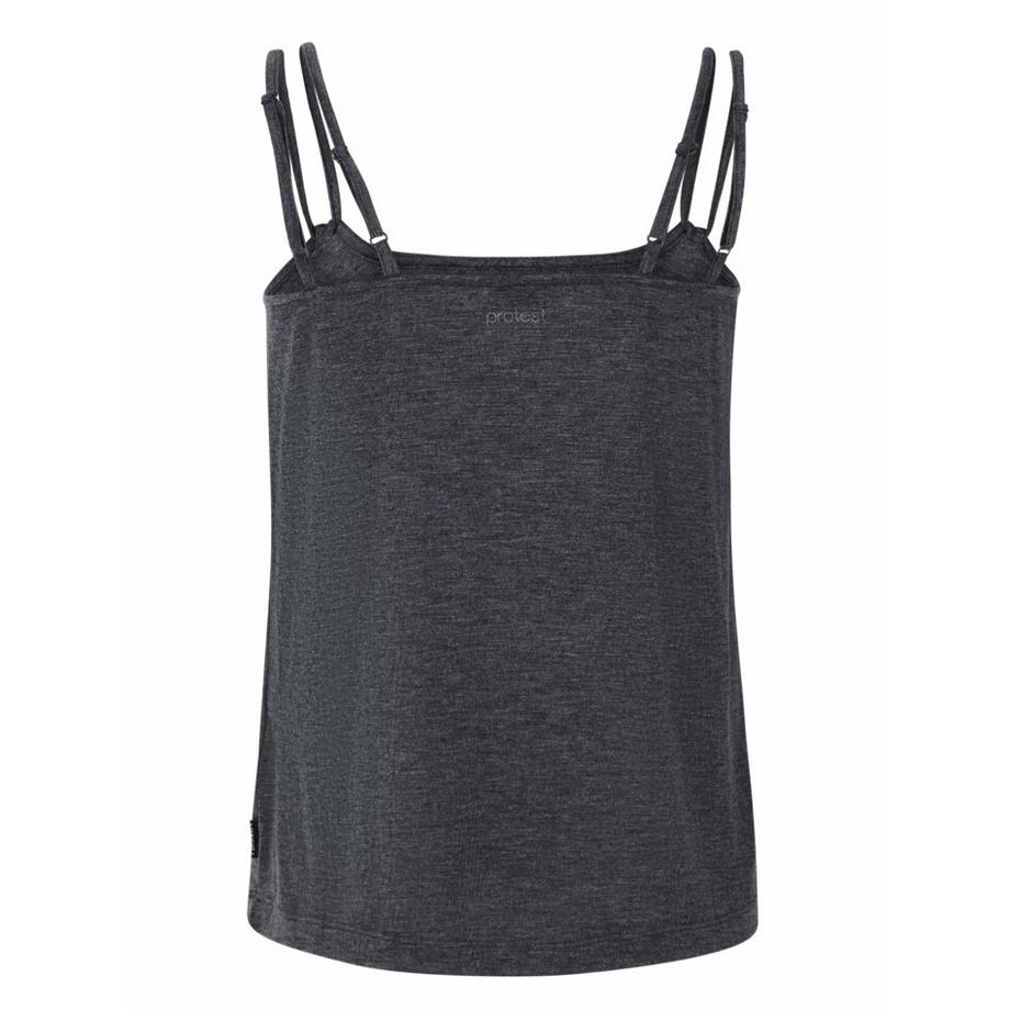 PROTEST Prtkae Top con Spalline Sottili  