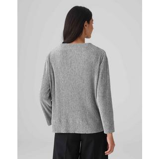 OPUS  Rippshirt Satalla Boxy Silhouette 