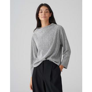 OPUS  Rippshirt Satalla Boxy Silhouette 