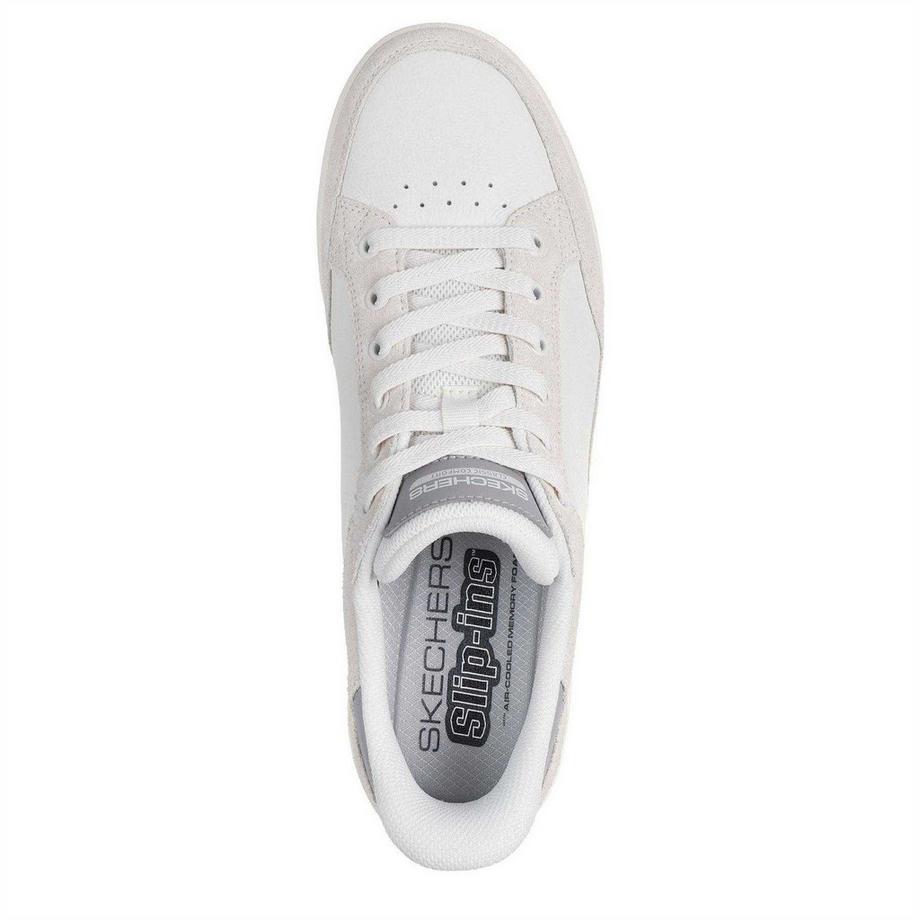 SKECHERS Leder Sneaker Niedrig Geschnitten  