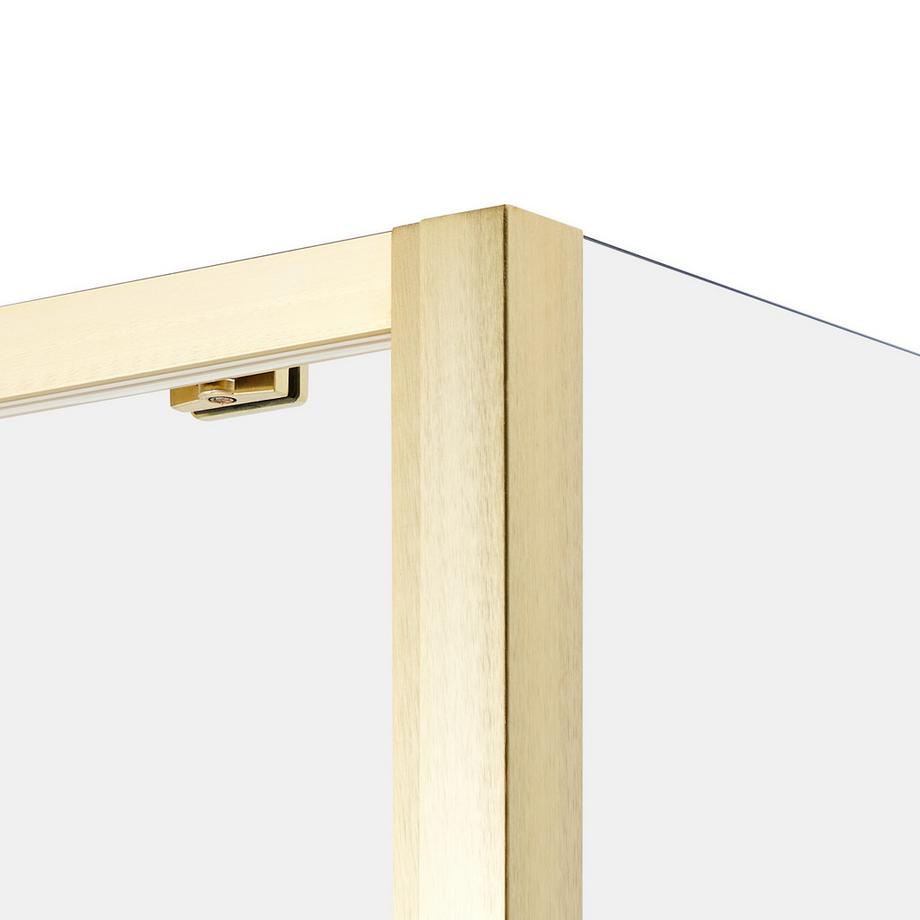 Beliani Cabine de douche en Verre de sécurité  YORO  