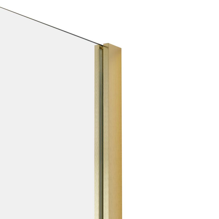 Beliani Cabine de douche en Verre de sécurité  YORO  