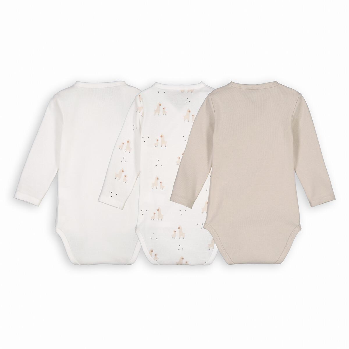 La Redoute Collections  Lot de 3 bodies naissance préma-4 ans 