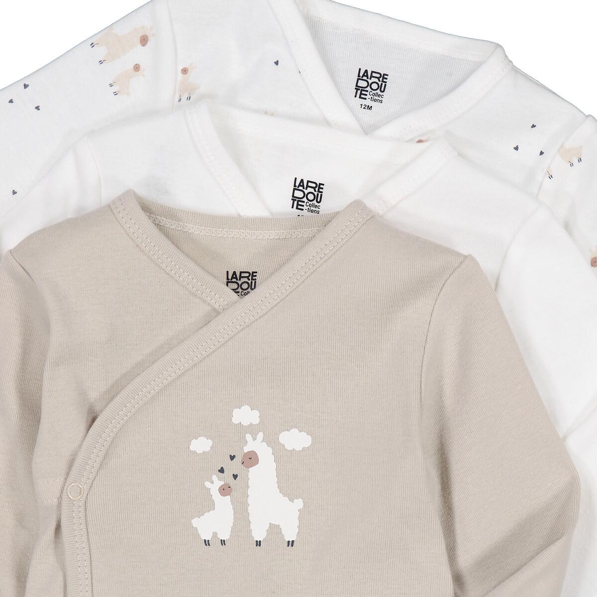 La Redoute Collections  Lot de 3 bodies naissance préma-4 ans 