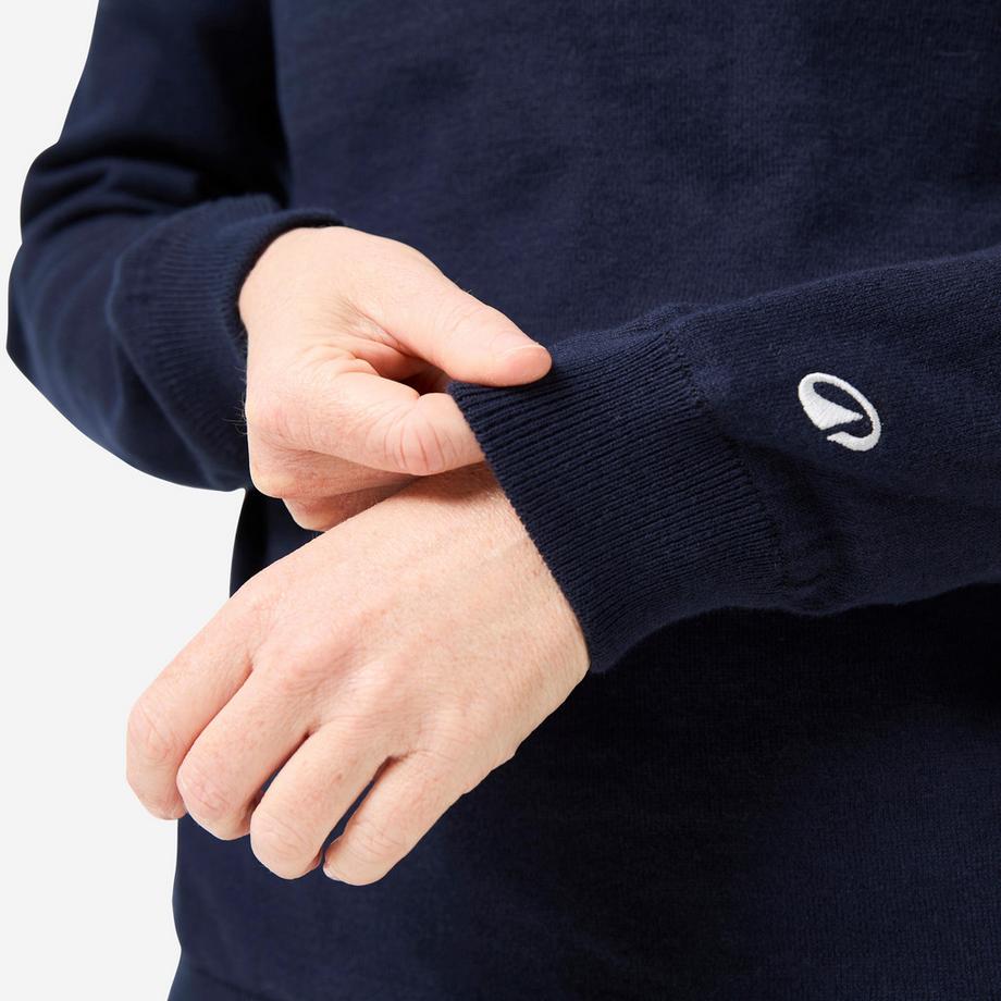 INESIS Pullover Golf Antivento Cotone Collo Alto  