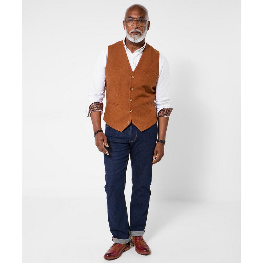 Joe Browns Gilet classico foderato con stampa floreale  