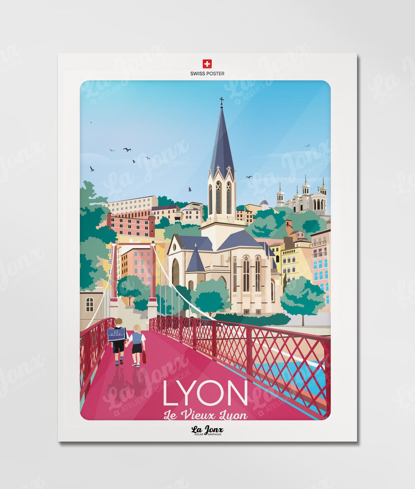 La-Jonx Le Vieux Lyon - Poster  