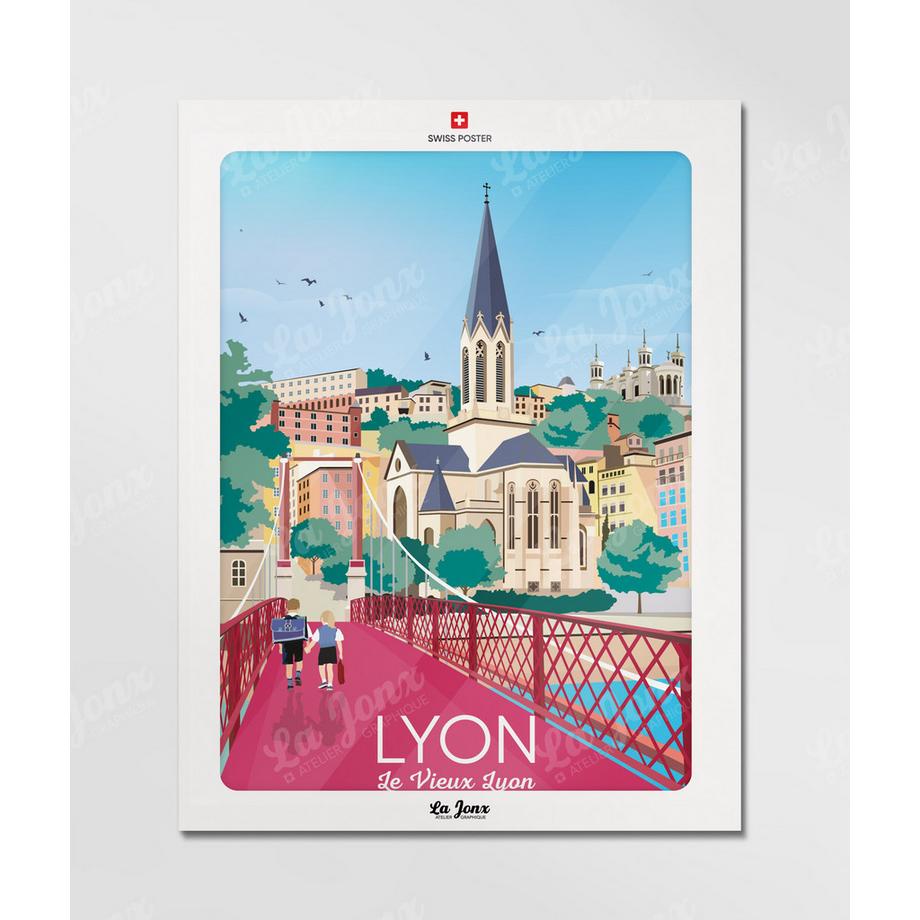 La-Jonx Le Vieux Lyon - Poster  