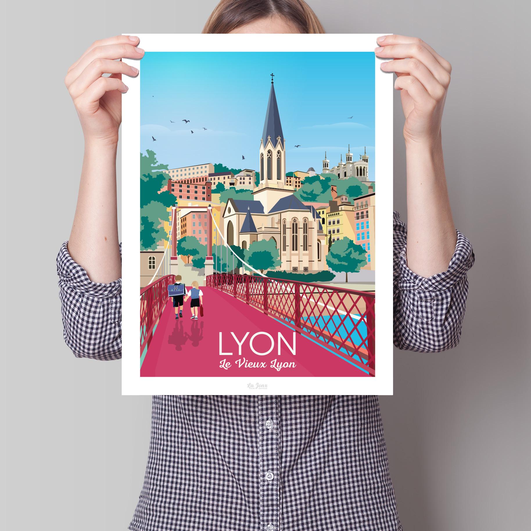 La-Jonx Le Vieux Lyon - Poster  