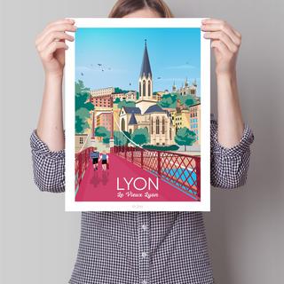 La-Jonx Le Vieux Lyon - Poster  