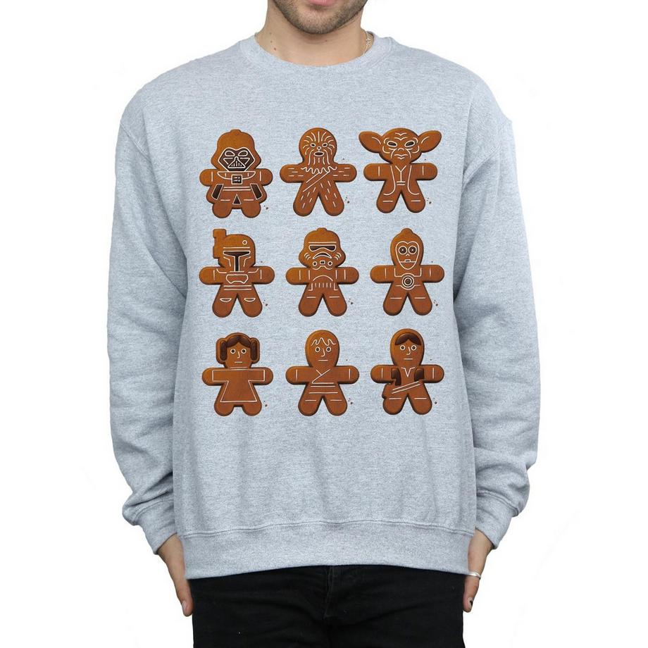 STAR WARS Star Wars Lebkuchen Figuren Sweatshirt  