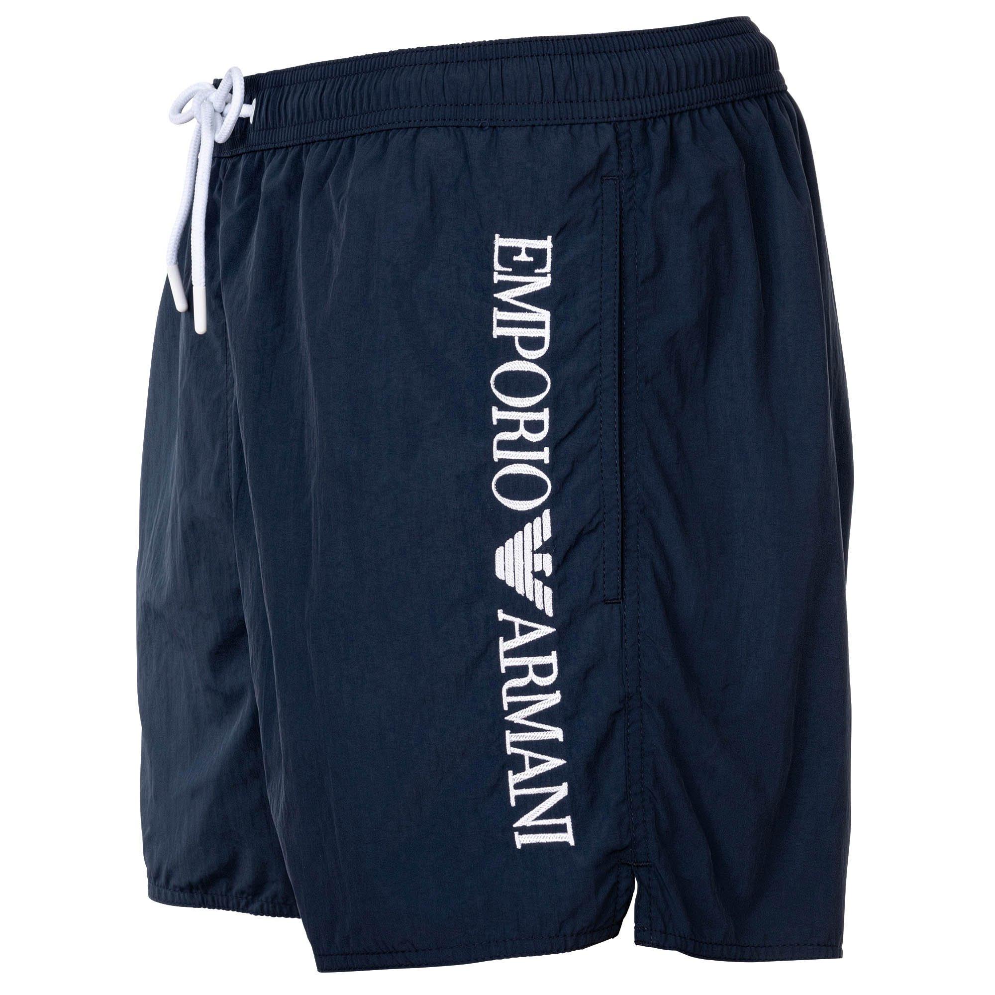 EMPORIO ARMANI Short de bain Coupe confortable avec logo brodé  