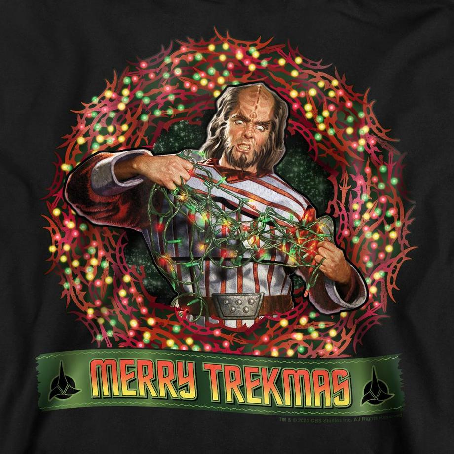 Star Trek Merry Trekmas Felpa Design Natalizio  