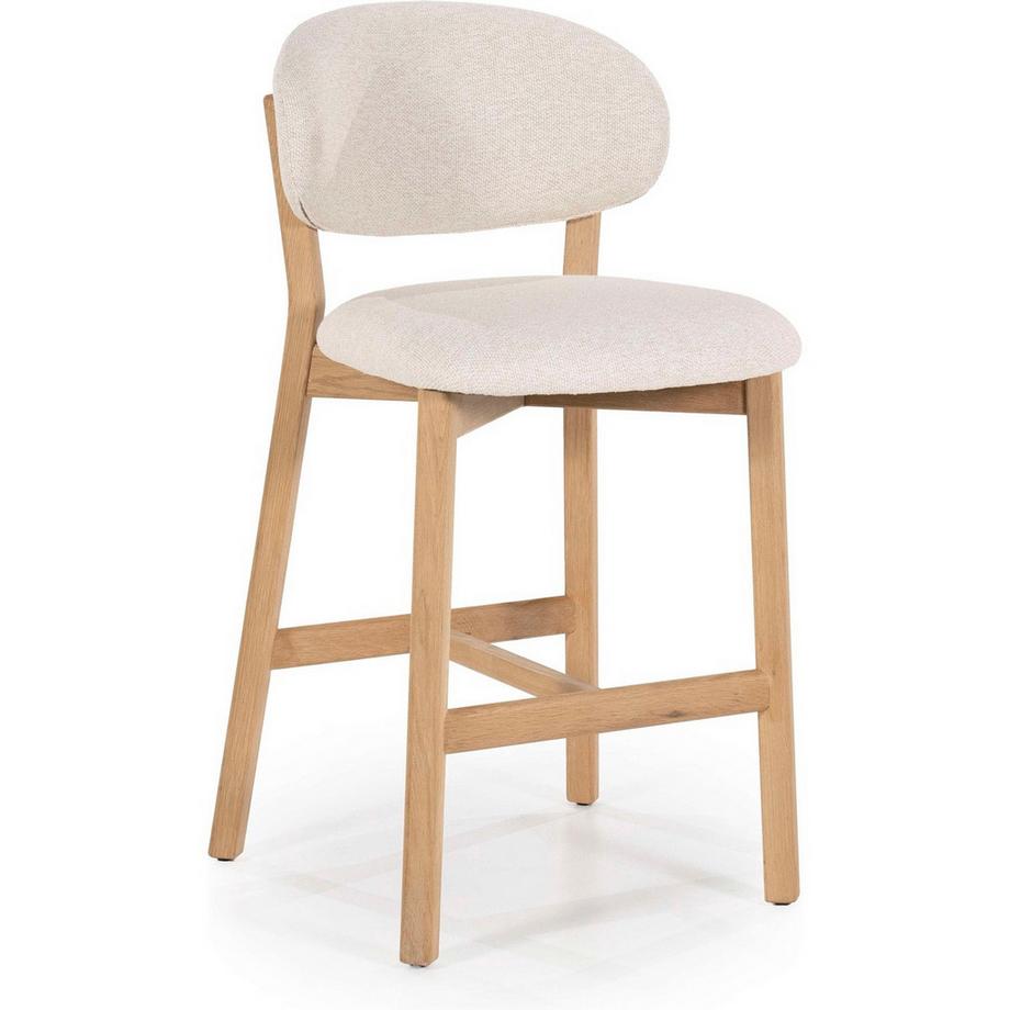 mutoni Sgabello Mikky naturale - Moon beige  