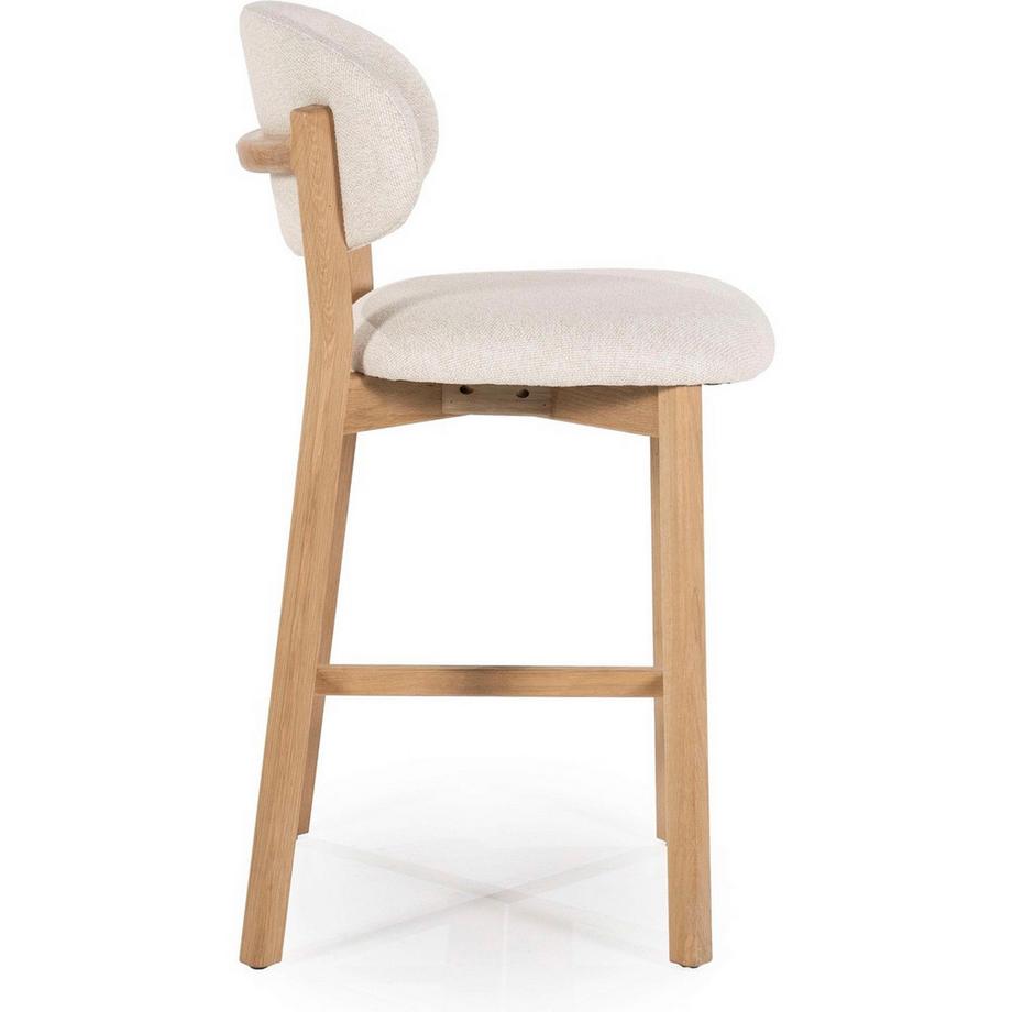 mutoni Sgabello Mikky naturale - Moon beige  