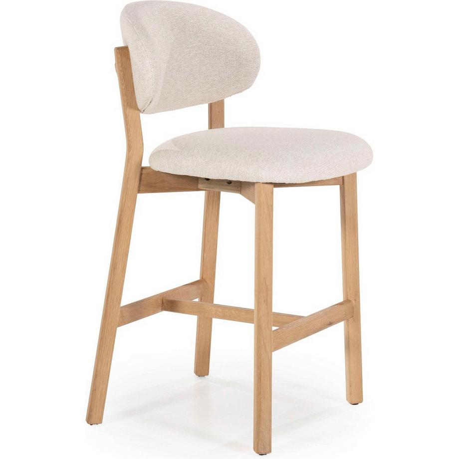 mutoni Sgabello Mikky naturale - Moon beige  