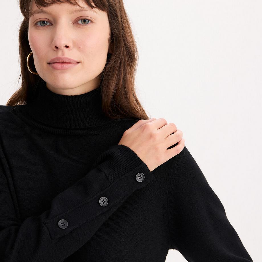 La Redoute Collections Feinstrick Rollkragenpullover  