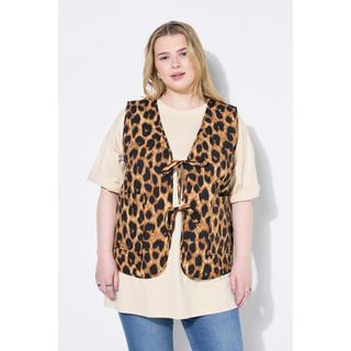 Studio Untold Steppweste A-Linie Leo Bändchen-Verschluss  