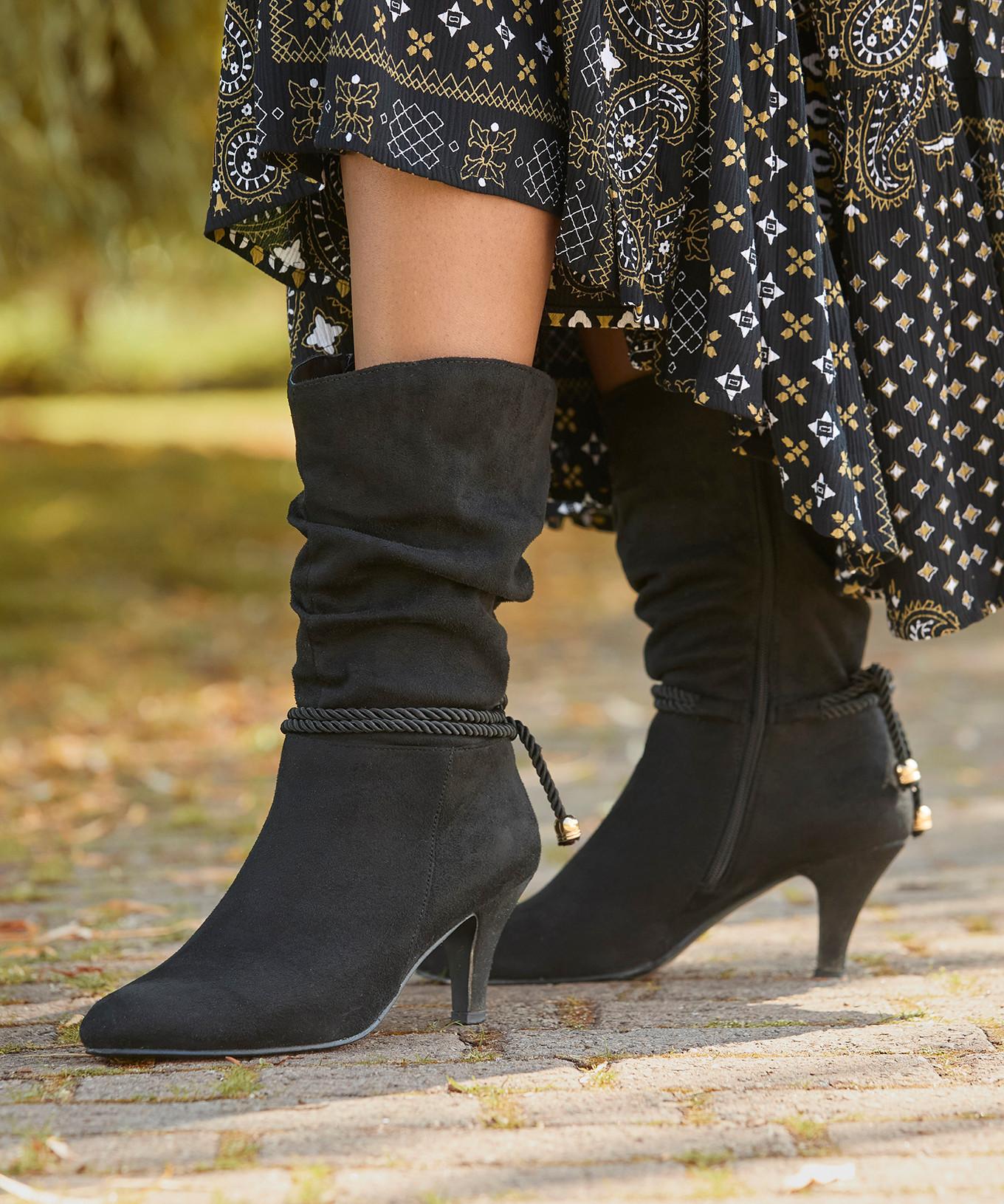 Joe Browns  Slouch-Stiefel mit Kordel-Details 