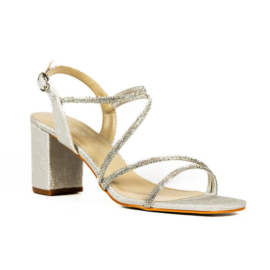 Toulouse Sandalen , Blockabsatz
