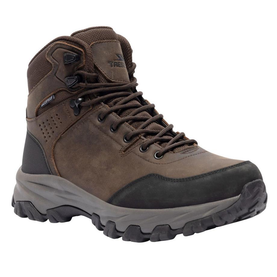 Chaussures Montantes De Marche En Cuir Stride