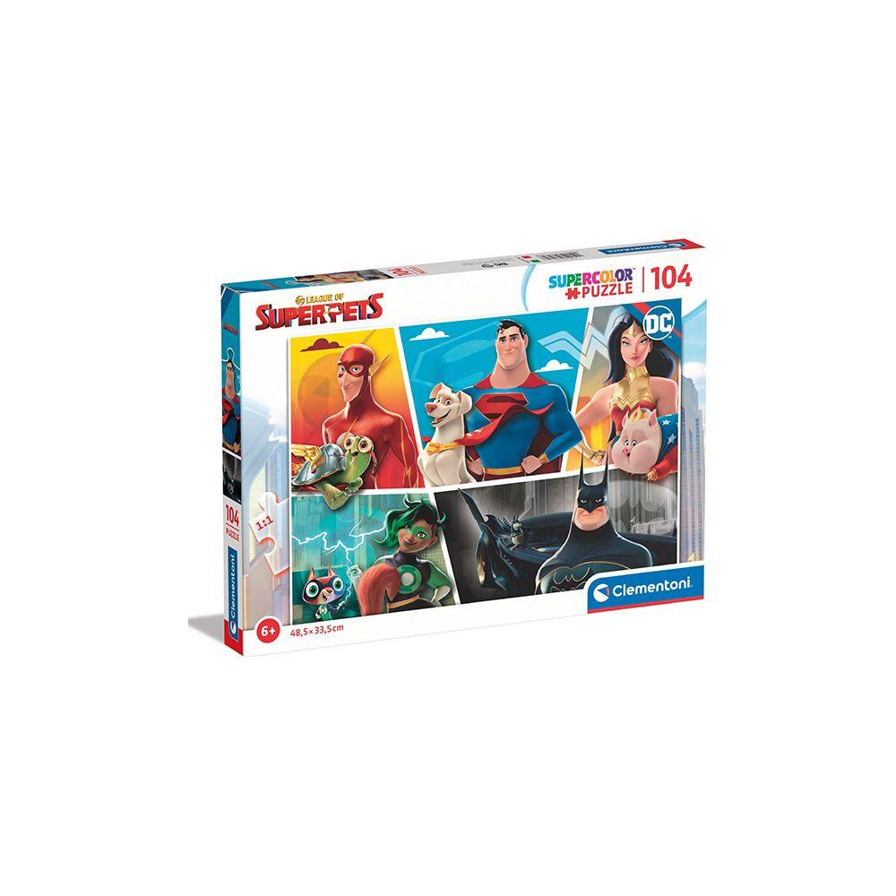 Clementoni  Puzzle DC Superpets (104Teile) 