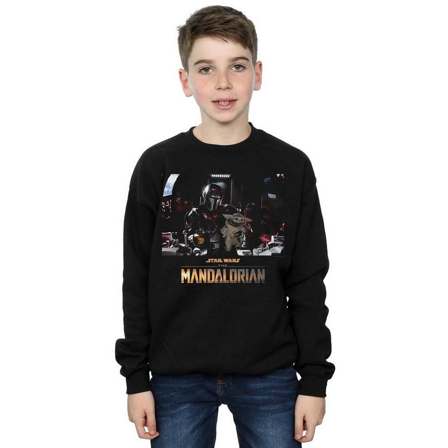 STAR WARS  The Mandalorian Child On Board Sweatshirt 