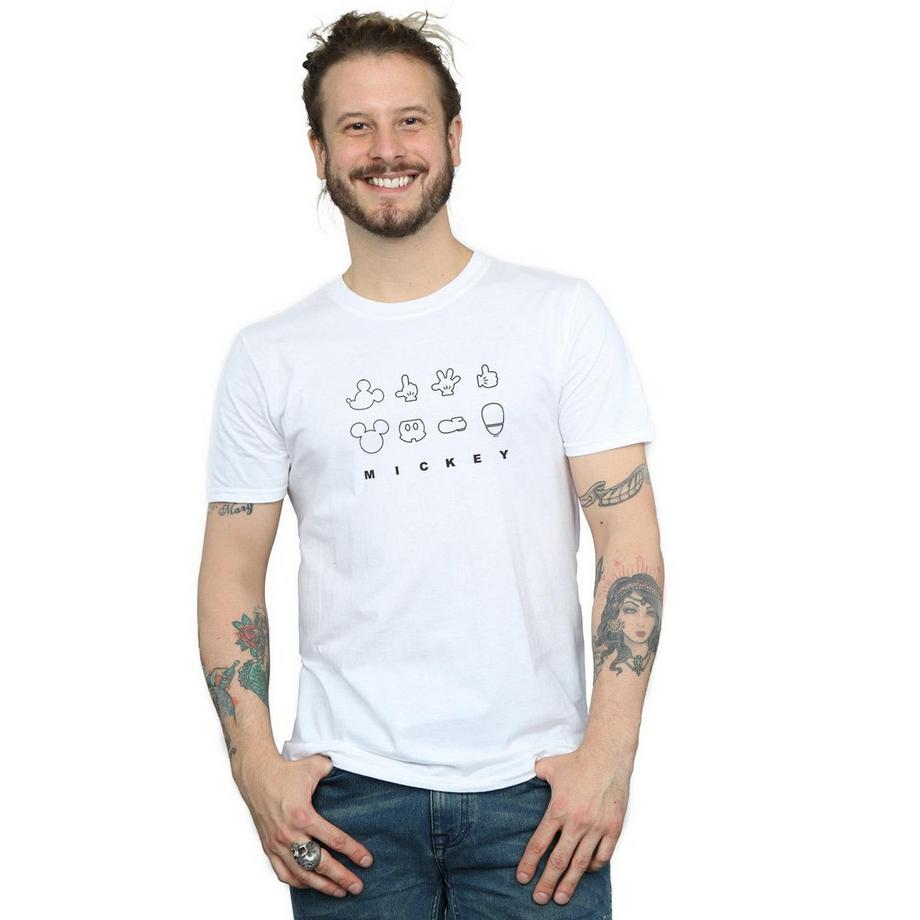Disney Mickey Mouse Icons T-Shirt  
