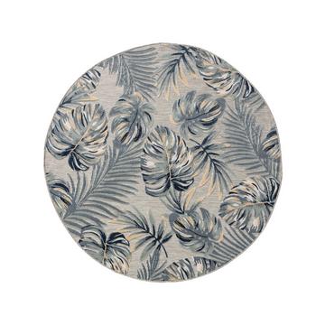 Tappeto per interno ed esterno Flora Multicolor/Blue