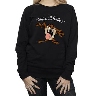 LOONEY TUNES That's All Folks Tasmanian Devil Sweatshirt  