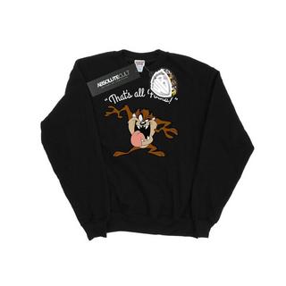 LOONEY TUNES That's All Folks Tasmanian Devil Sweatshirt  