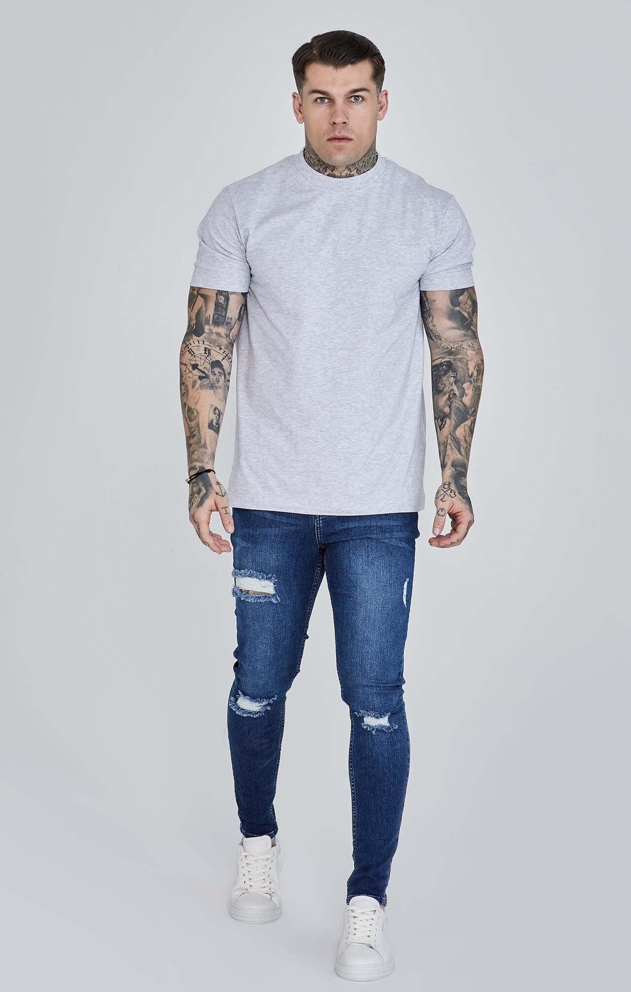 Sik Silk  Jeans Distressed Skinny Jeans 