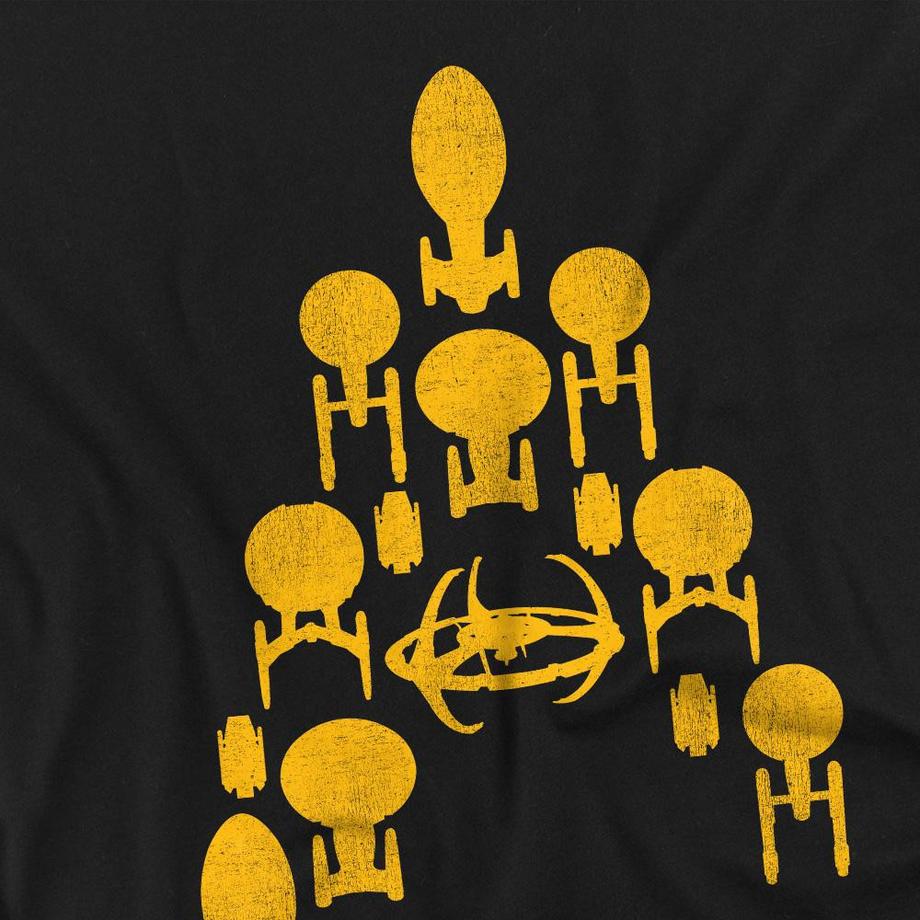 Star Trek Ship Delta Bedrucktes T-Shirt  