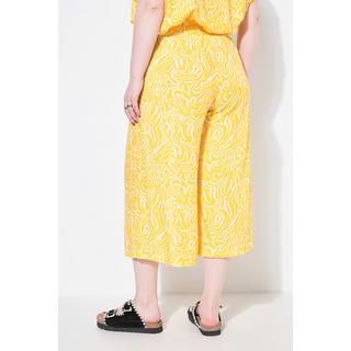 Studio Untold Jupe-culotte Wide Legs imprimé vagues  