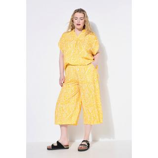 Studio Untold Jupe-culotte Wide Legs imprimé vagues  