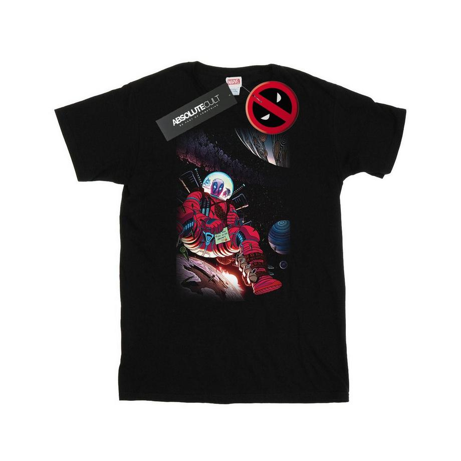 MARVEL Deadpool Astronaut Graphic Print T-Shirt  