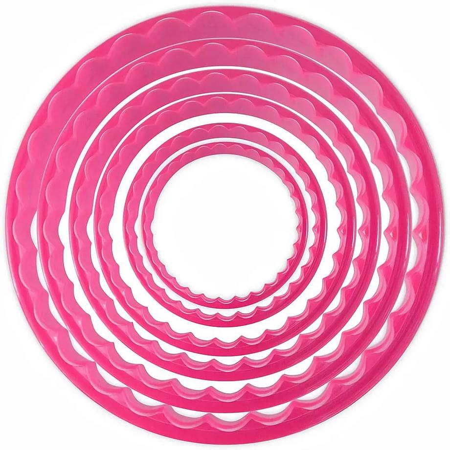 Emporte-pièce rond 2 en 1 : Lisse et Canelé