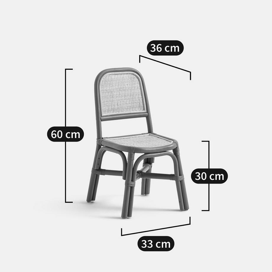 La Redoute Intérieurs Kinderstuhl aus Rattan  