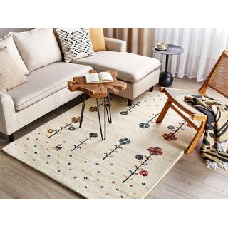 Beliani Tapis en Laine Boho HUSUNLU  