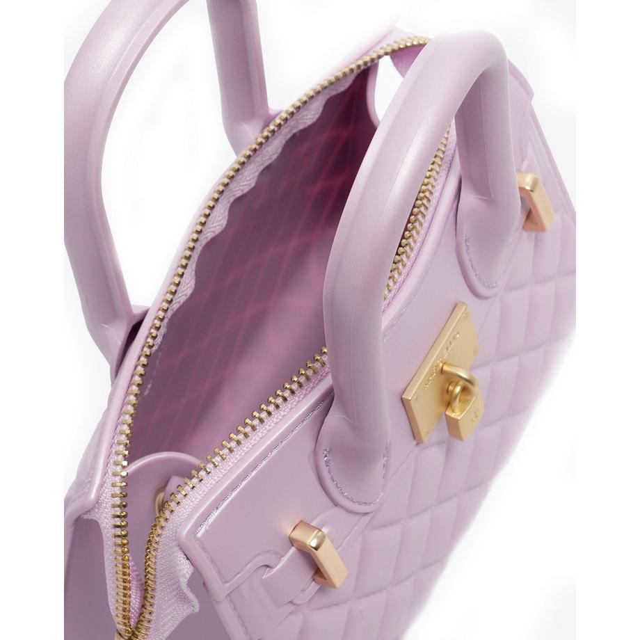 Marc Ellis Sac à main matelassé avec poignée supérieure  