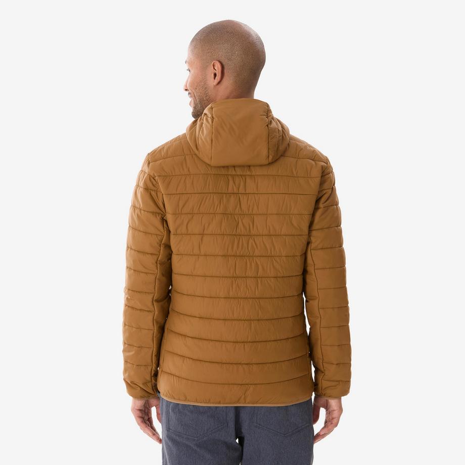 QUECHUA MH500 Daunenjacke mit Kapuze  