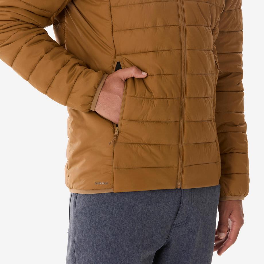 QUECHUA MH500 Daunenjacke mit Kapuze  
