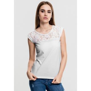 URBAN CLASSICS  t-hirt urban claic top lace 