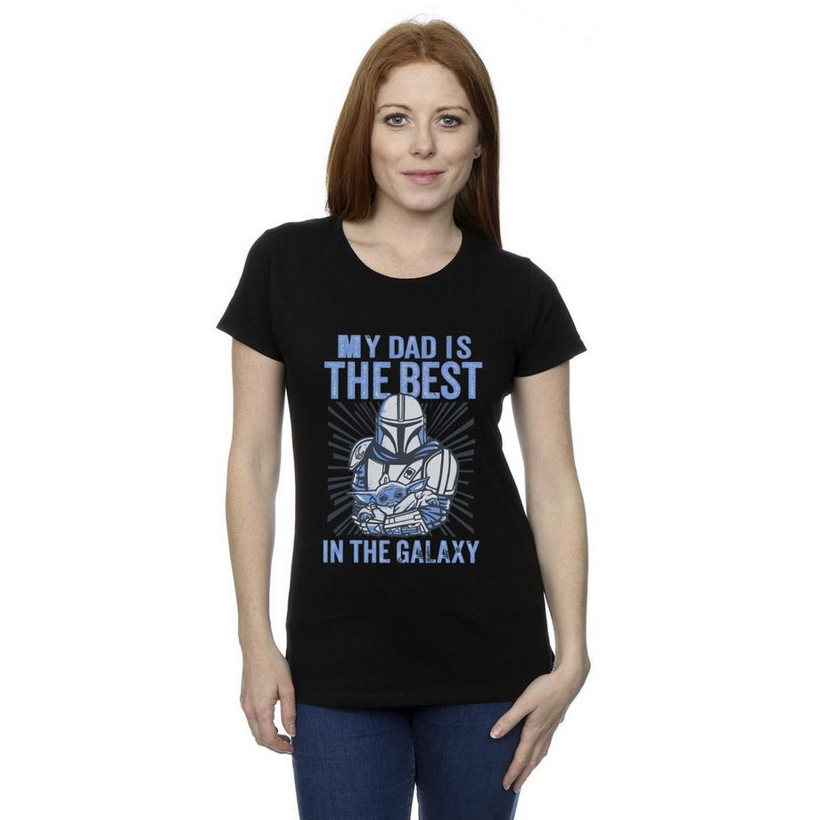 STAR WARS Mandalorian Best Dad T-Shirt  