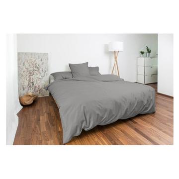 Duvetbezug Edi Grau 200 x 210 cm