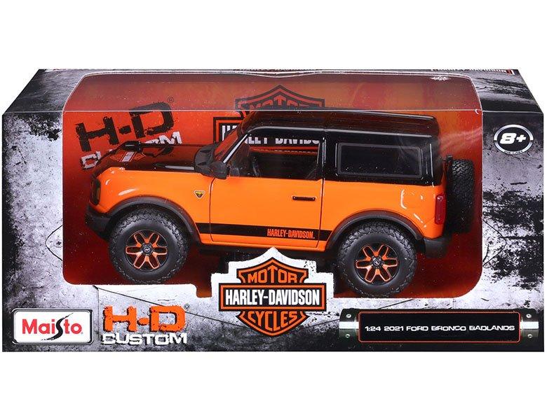 Maisto  1:24 Ford Bronco Harley Davidson-Design 