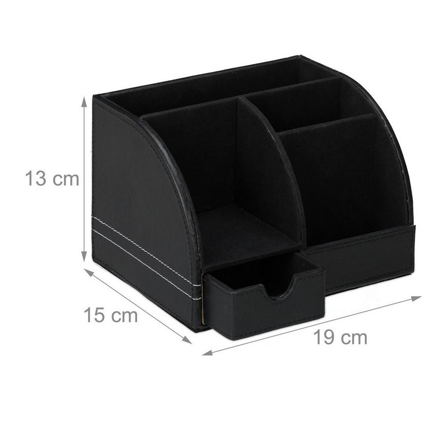 B2X Schreibtisch-Organizer Kunstleder  