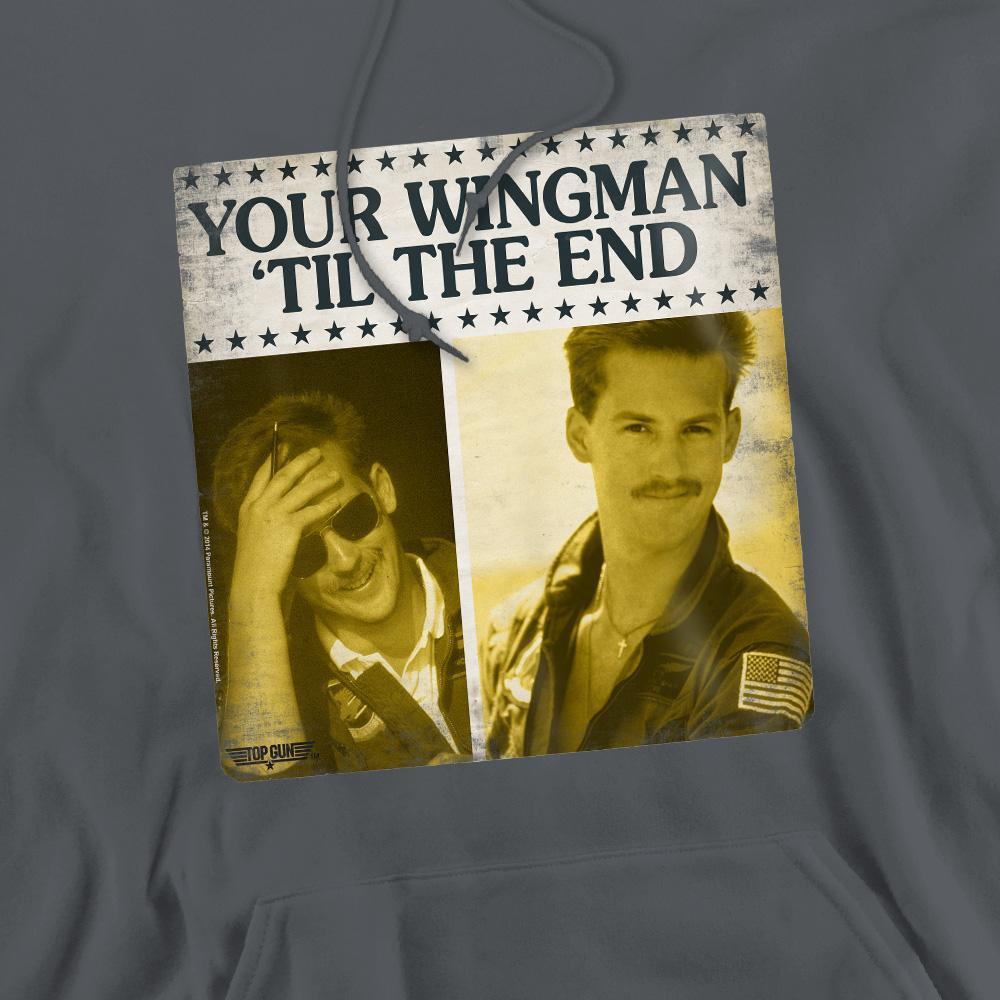 Top Gun Til The End Felpa con cappuccio  